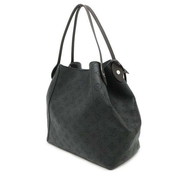 ルイヴィトン ハンドバッグ モノグラム・マヒナ ヒナMM M54354 LOUIS VUITTON 黒 ブラック