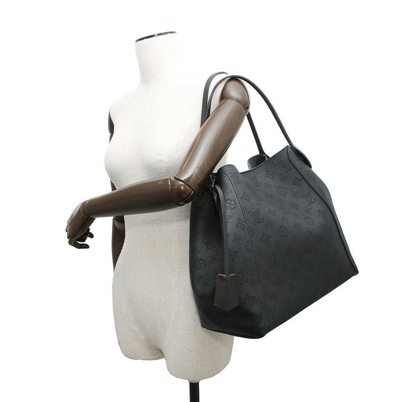 ルイヴィトン ハンドバッグ モノグラム・マヒナ ヒナMM M54354 LOUIS VUITTON 黒 ブラック