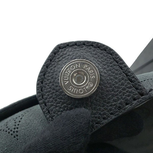 ルイヴィトン ハンドバッグ モノグラム・マヒナ ヒナMM M54354 LOUIS VUITTON 黒 ブラック