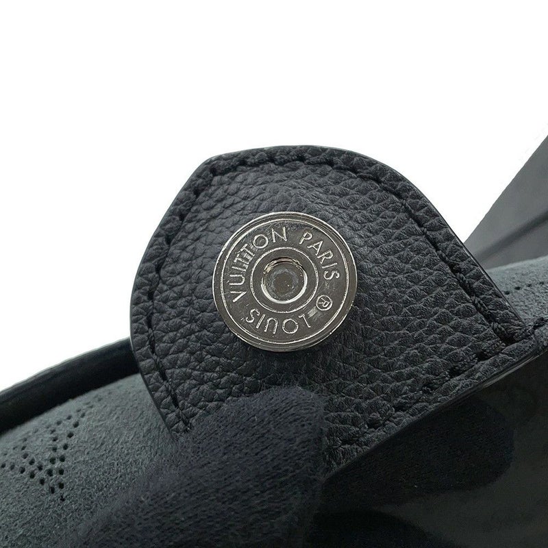 ルイヴィトン ハンドバッグ モノグラム・マヒナ ヒナMM M54354 LOUIS VUITTON 黒 ブラック