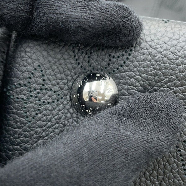 ルイヴィトン ハンドバッグ モノグラム・マヒナ ヒナMM M54354 LOUIS VUITTON 黒 ブラック