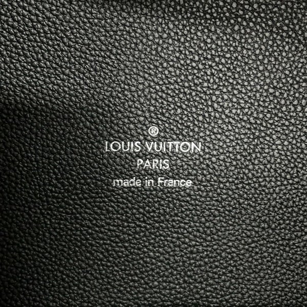 ルイヴィトン ハンドバッグ モノグラム・マヒナ ヒナMM M54354 LOUIS VUITTON 黒 ブラック