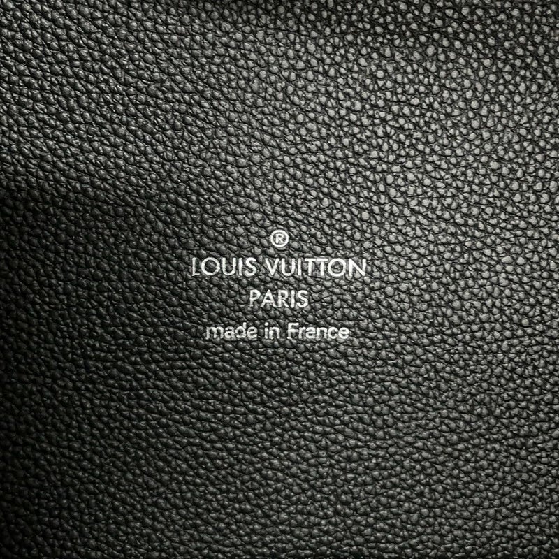 ルイヴィトン ハンドバッグ モノグラム・マヒナ ヒナMM M54354 LOUIS VUITTON 黒 ブラック