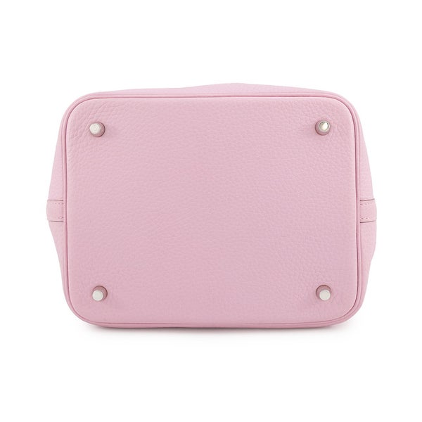 エルメス ハンドバッグ ピコタンロックMM モーヴシルベストル/シルバー金具 トリヨンクレマンス Z刻印 HERMES トートバッグ