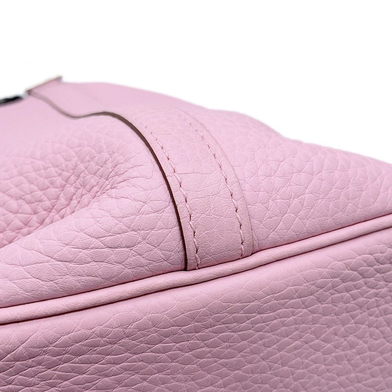エルメス ハンドバッグ ピコタンロックMM モーヴシルベストル/シルバー金具 トリヨンクレマンス Z刻印 HERMES トートバッグ