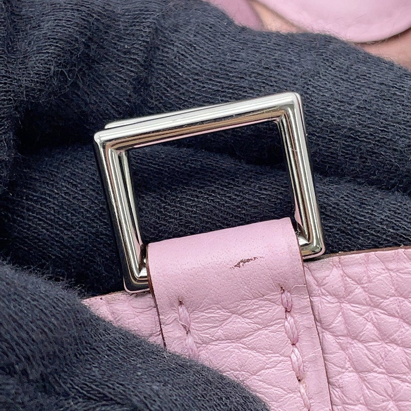 エルメス ハンドバッグ ピコタンロックMM モーヴシルベストル/シルバー金具 トリヨンクレマンス Z刻印 HERMES トートバッグ