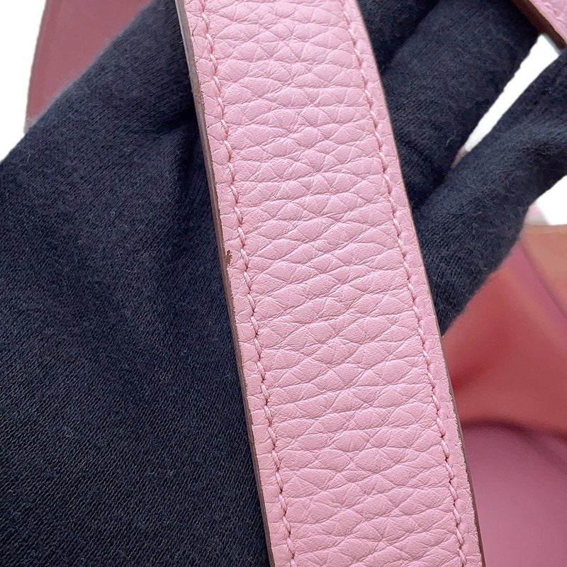 エルメス ハンドバッグ ピコタンロックMM モーヴシルベストル/シルバー金具 トリヨンクレマンス Z刻印 HERMES トートバッグ