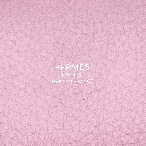 エルメス ハンドバッグ ピコタンロックMM モーヴシルベストル/シルバー金具 トリヨンクレマンス Z刻印 HERMES トートバッグ