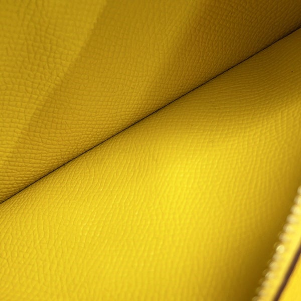 エルメス 長財布 コンスタンス トゥーゴー ロング ジョーヌナプル/ゴールド金具 エプソン W刻印 財布