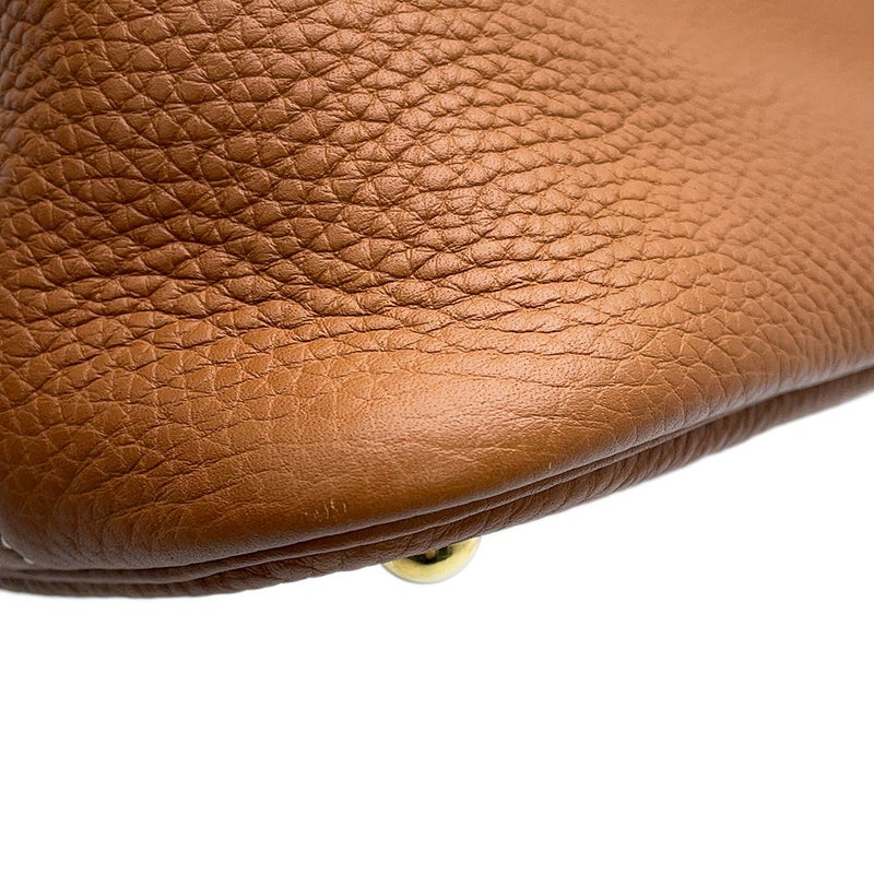 エルメス ハンドバッグ ボリード31 ゴールド/ゴールド金具 トリヨンクレマンス Z刻印 HERMES Bolide 2wayショルダーバッグ
