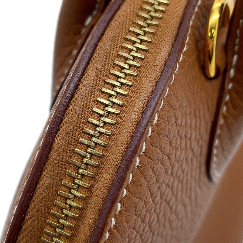 エルメス ハンドバッグ ボリード31 ゴールド/ゴールド金具 トリヨンクレマンス Z刻印 HERMES Bolide 2wayショルダーバッグ