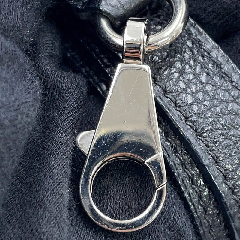 エルメス ハンドバッグ ケリー28 内縫い ブラック/シルバー金具 トゴ □F刻印 HERMES Kelly 2wayバッグ 黒