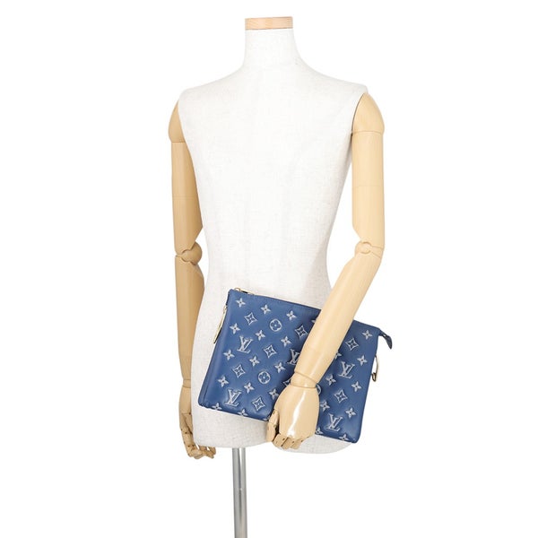 ルイヴィトン ショルダーバッグ モノグラム・パターン/ラムレザー クッサンPM M59392 LOUIS VUITTON 3way