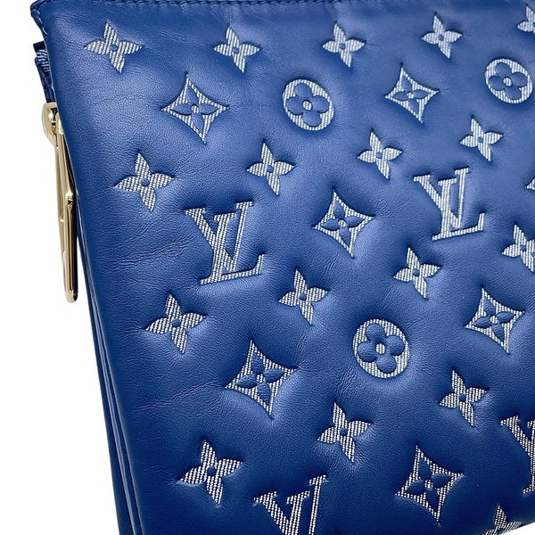 ルイヴィトン ショルダーバッグ モノグラム・パターン/ラムレザー クッサンPM M59392 LOUIS VUITTON 3way