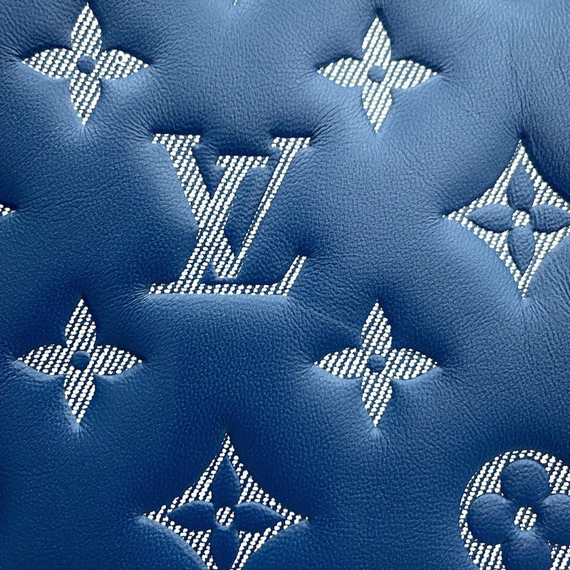 ルイヴィトン ショルダーバッグ モノグラム・パターン/ラムレザー クッサンPM M59392 LOUIS VUITTON 3way