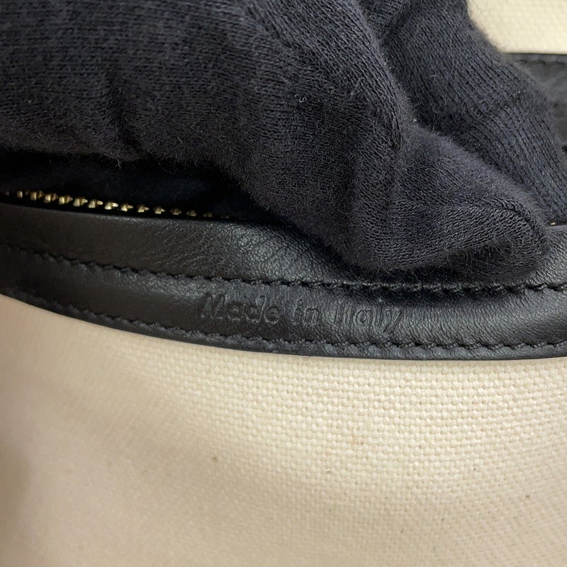 セリーヌ トートバッグ ラゲージ ファントム ミディアム キャンバス/レザー 169952 CELINE 黒