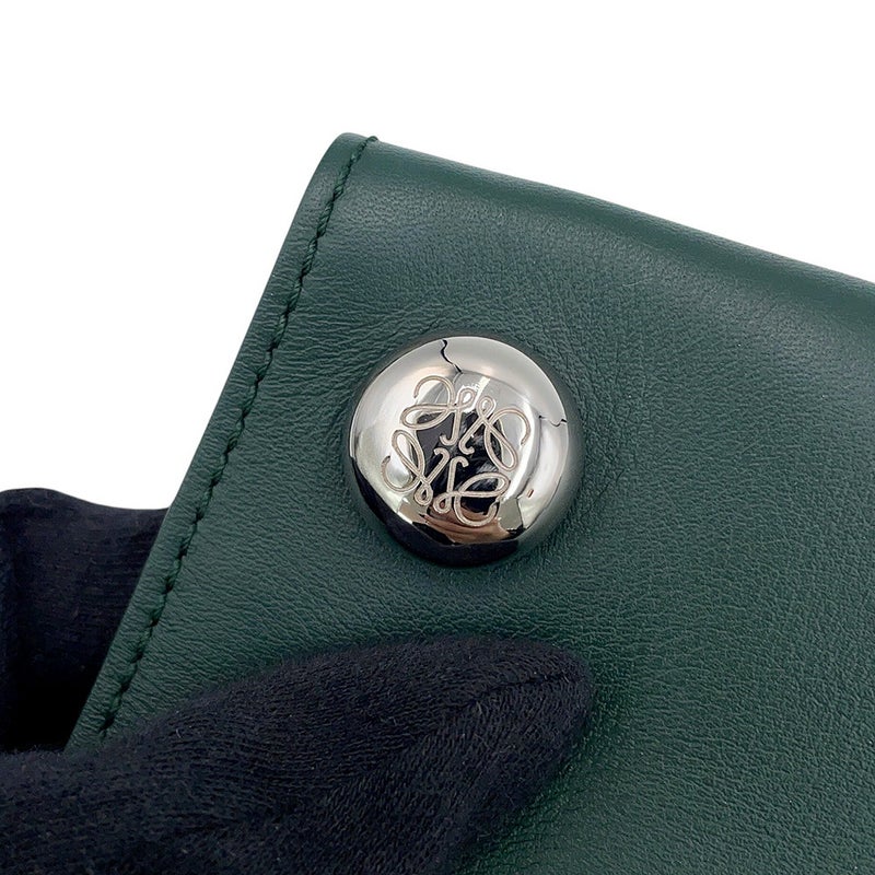 ロエベ ショルダーバッグ ぺブルポーチ スムースカーフレザー CANBSPPX01 LOEWE バッグ