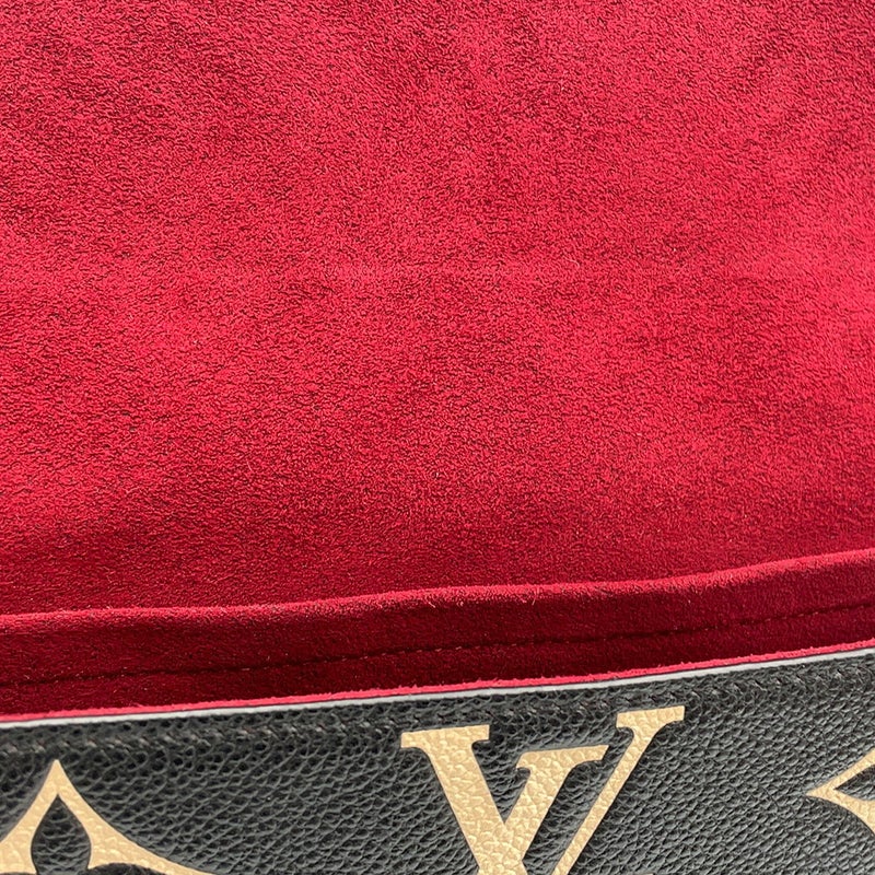 ルイヴィトン チェーンウォレット バイカラー モノグラム・アンプラント ポシェット・フェリシー M80482 LOUIS VUITTON 黒 ブラック