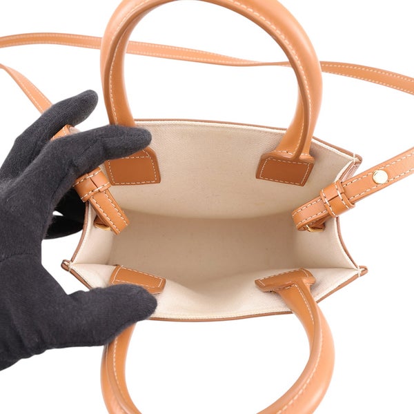 セリーヌ ハンドバッグ バーティカルカバ ミニ ロゴ 193302 CELINE 2wayショルダーバッグ