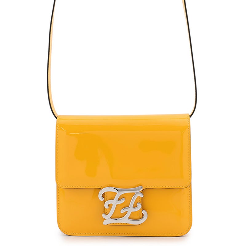 フェンディ ショルダーバッグ カリグラフィ パテント 8BT317 FENDI バッグ