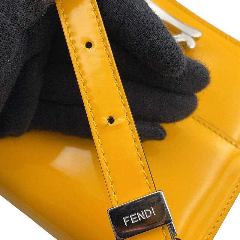 フェンディ ショルダーバッグ カリグラフィ パテント 8BT317 FENDI バッグ