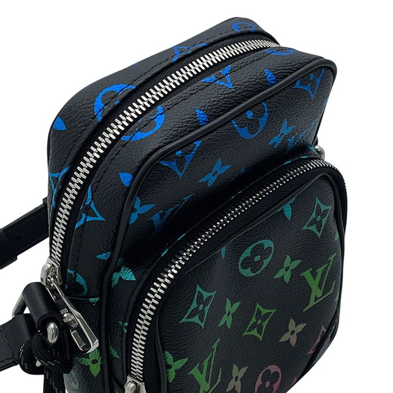 ルイヴィトン ショルダーバッグ モノグラム・イリデッセント アマゾン M13898 LOUIS VUITTON ブラック 黒