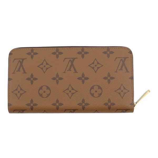 ルイヴィトン 長財布 モノグラム・リバース ジッピー・ウォレット M82444 LOUIS VUITTON ブラック 黒
