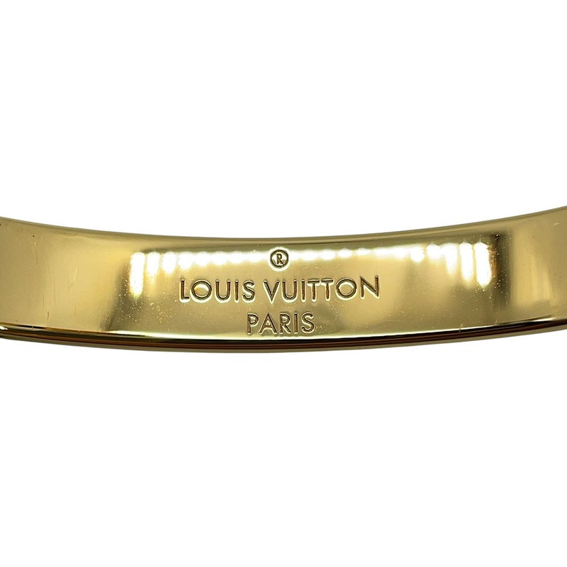 ルイヴィトン バングル モノグラム・パターン カフ・ナノグラム サイズM M00252 LOUIS VUITTON アクセサリー ブレスレット