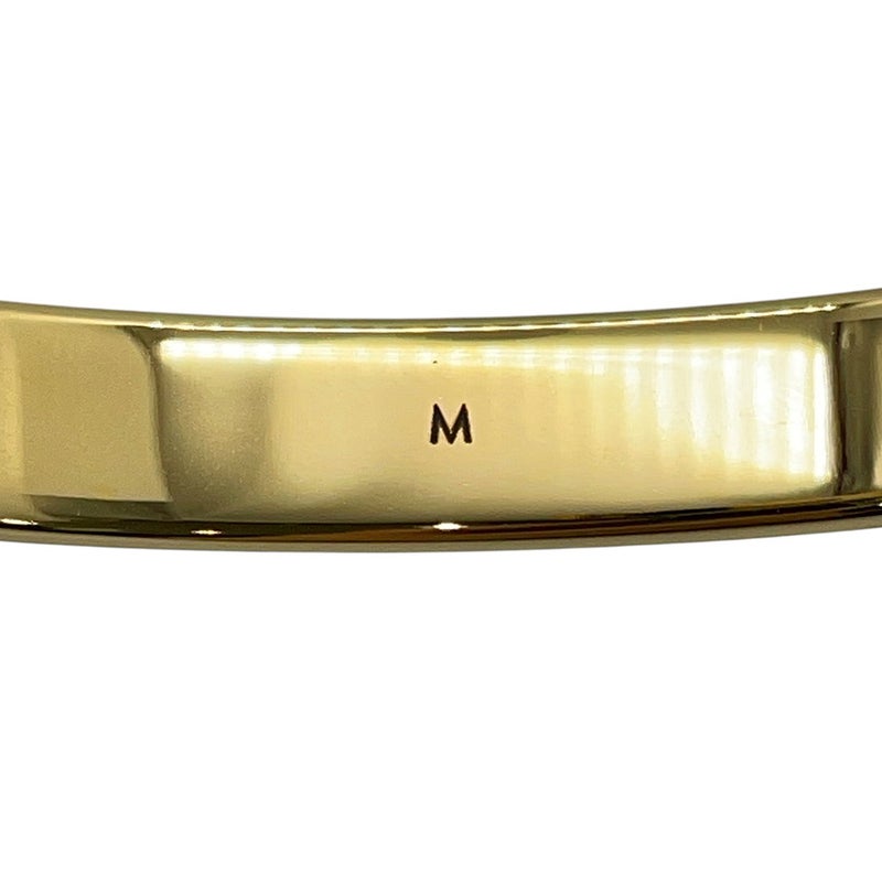 ルイヴィトン バングル モノグラム・パターン カフ・ナノグラム サイズM M00252 LOUIS VUITTON アクセサリー ブレスレット