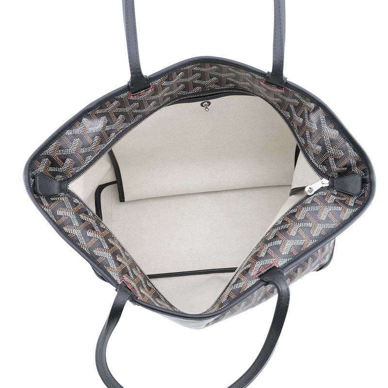 ゴヤール トートバッグ アルトワPM PVC レザー ARTOISPMLTY01CL01P GOYARD 黒 ヘリンボーン
