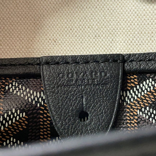ゴヤール トートバッグ アルトワPM PVC レザー ARTOISPMLTY01CL01P GOYARD 黒 ヘリンボーン