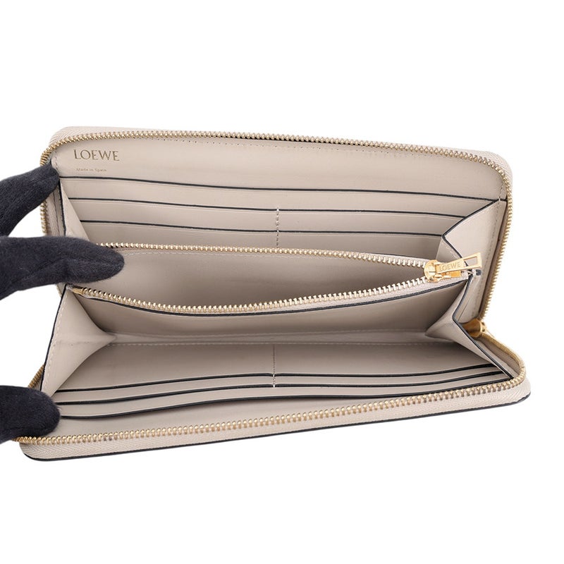 ロエベ 長財布 アナグラムラウンドファスナーウォレット レザー 107N55.F13 LOEWE 財布