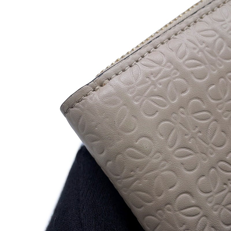 ロエベ 長財布 アナグラムラウンドファスナーウォレット レザー 107N55.F13 LOEWE 財布