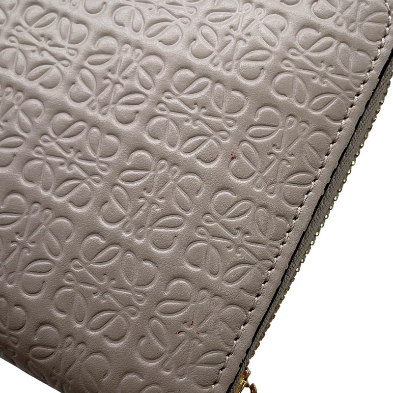ロエベ 長財布 アナグラムラウンドファスナーウォレット レザー 107N55.F13 LOEWE 財布
