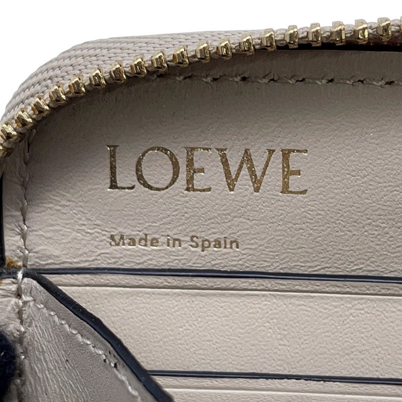 ロエベ 長財布 アナグラムラウンドファスナーウォレット レザー 107N55.F13 LOEWE 財布