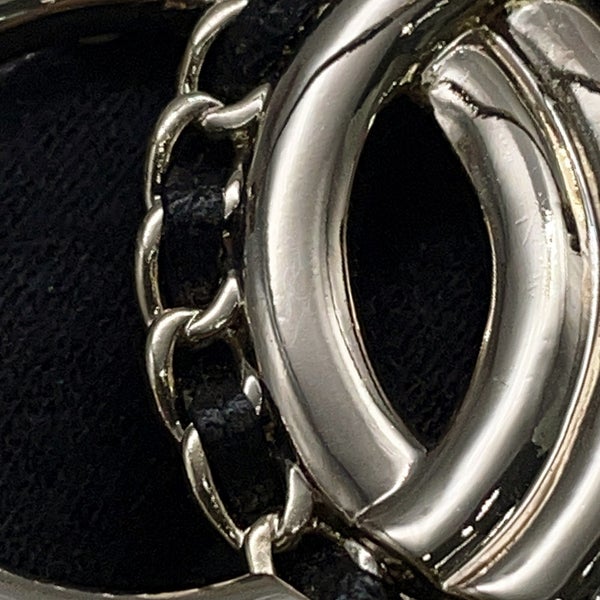 シャネル ブローチ ココマーク ラインストーン フェイクパール ラムスキン B24C AB8609 CHANEL アクセサリー