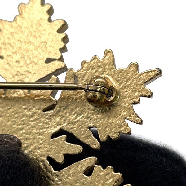 シャネル ブローチ ココマーク スノーフレーク  メタル 01 A CHANEL アクセサリー