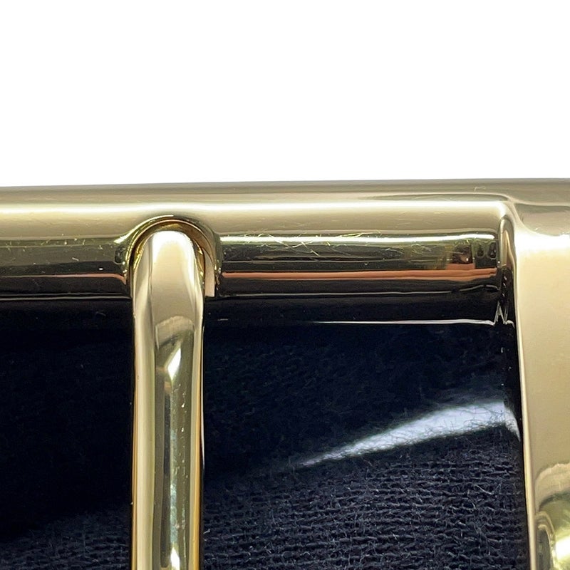 プラダ ベルト スタッズ トライアングルロゴ レザー レディースサイズ80 1CC622 PRADA 黒
