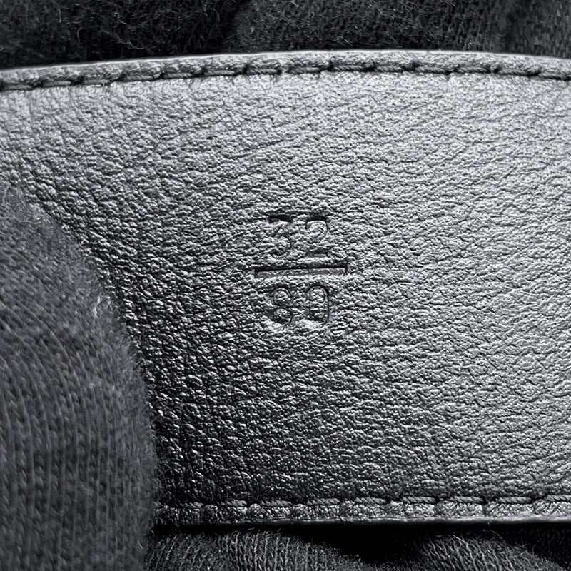 プラダ ベルト スタッズ トライアングルロゴ レザー レディースサイズ80 1CC622 PRADA 黒