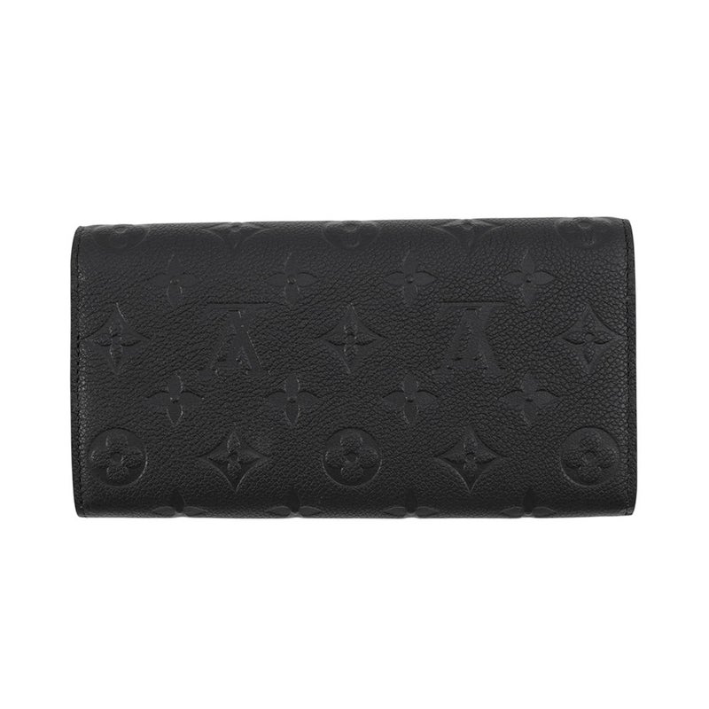 ルイヴィトン 長財布 モノグラム・アンプラント ポルトフォイユ・サラ M82257 LOUIS VUITTON 黒 ブラック