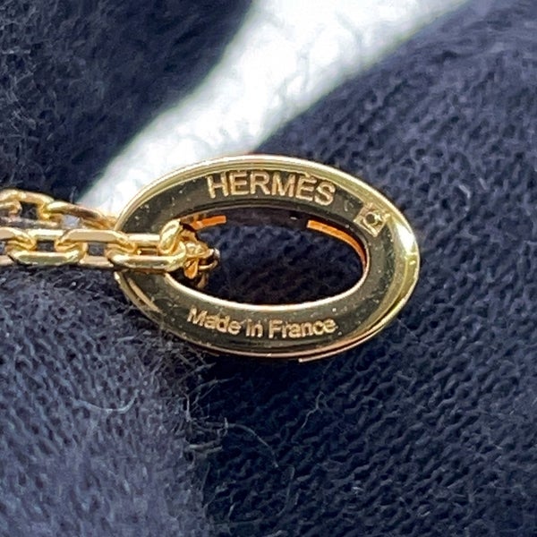 エルメス ネックレス ミニ・ポップアッシュ ニューゴールド/ゴールド金具 HERMES アクセサリー ポップH
