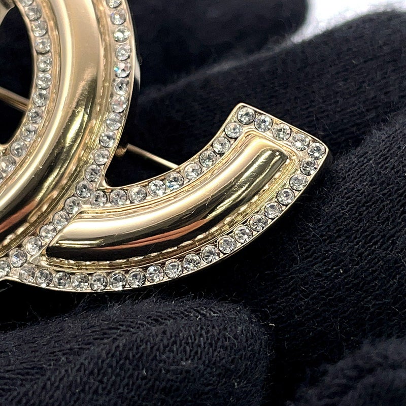 シャネル ブローチ ココマーク ラインストーン B21 C AB5610 CHANEL アクセサリー