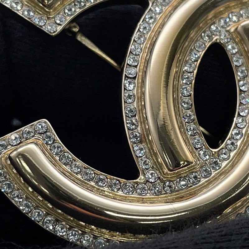 シャネル ブローチ ココマーク ラインストーン B21 C AB5610 CHANEL アクセサリー