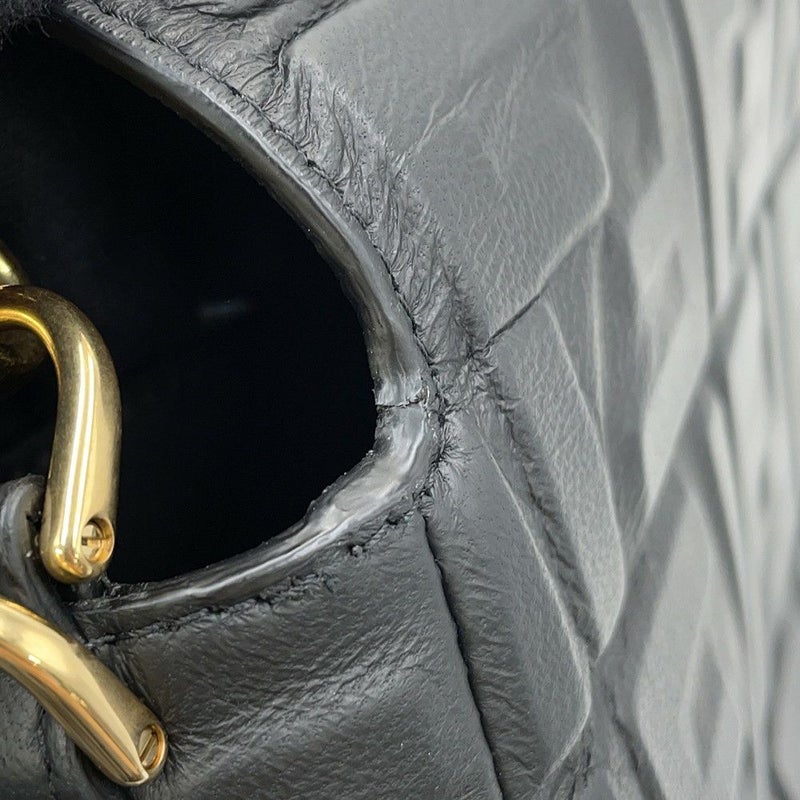 フェンディ ショルダーバッグ FFモチーフ バゲット ラムスキン 8BR600 FENDI 2way ブラック