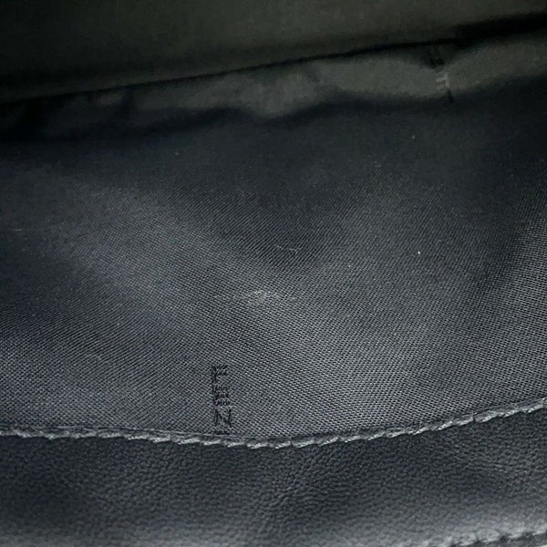 フェンディ ショルダーバッグ FFモチーフ バゲット ラムスキン 8BR600 FENDI 2way ブラック