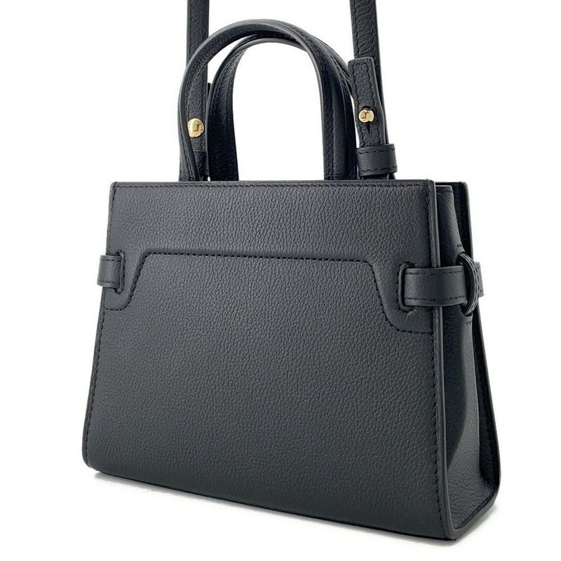 デルヴォ― ハンドバッグ タンペート クラッシュ スモール カーフレザー AA0617AFL0 Delvaux 2way 黒 デルボー