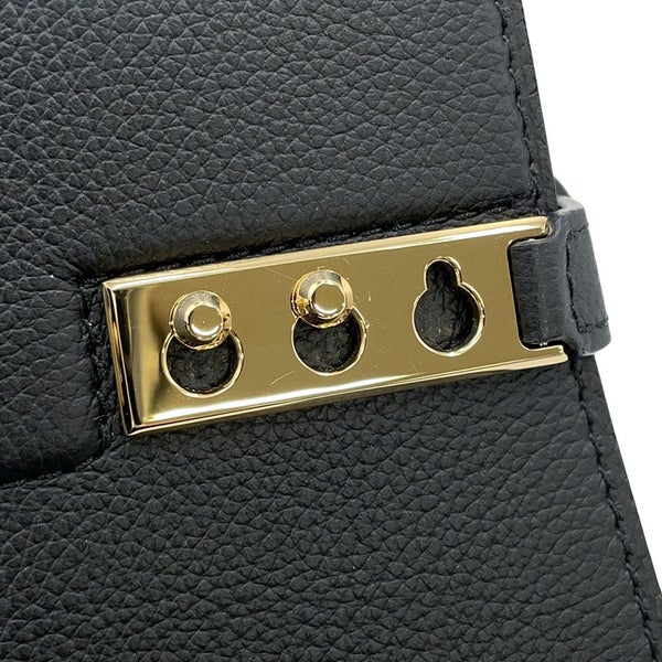 デルヴォ― ハンドバッグ タンペート クラッシュ スモール カーフレザー AA0617AFL0 Delvaux 2way 黒 デルボー