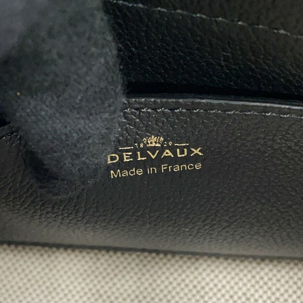 デルヴォ― ハンドバッグ タンペート クラッシュ スモール カーフレザー AA0617AFL0 Delvaux 2way 黒 デルボー