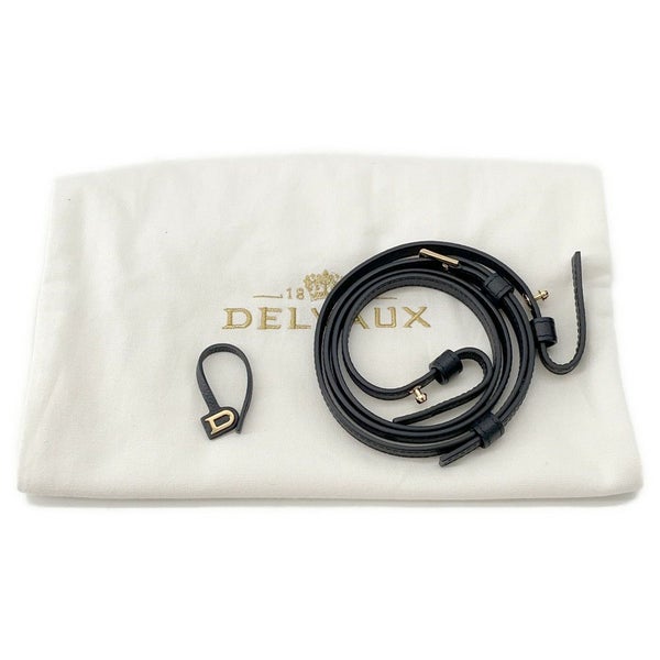 デルヴォ― ハンドバッグ タンペート クラッシュ スモール カーフレザー AA0617AFL0 Delvaux 2way 黒 デルボー