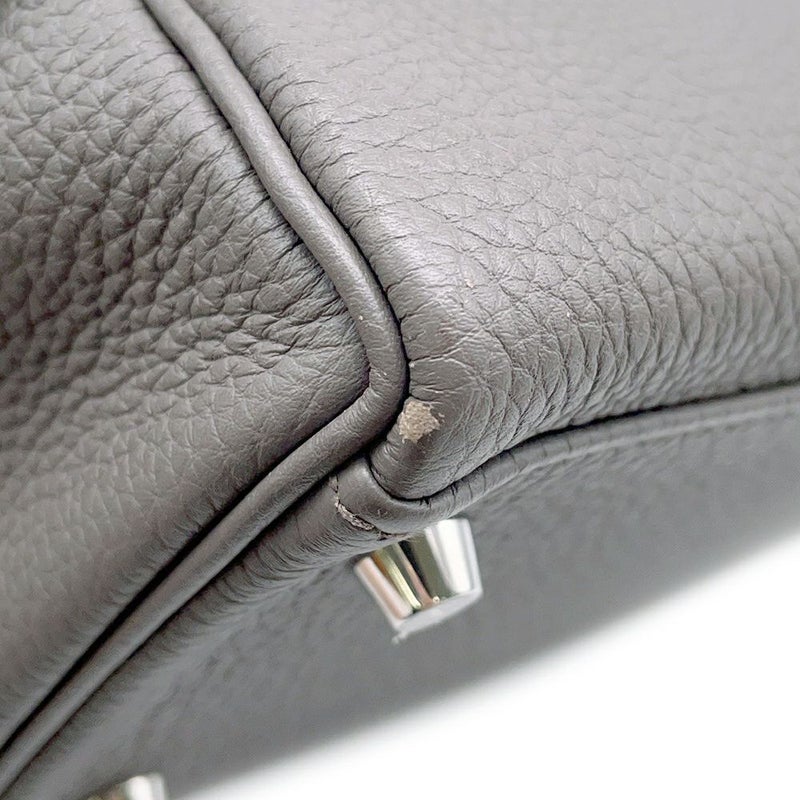 エルメス ハンドバッグ ケリー32 内縫い エタン/シルバー金具 トリヨンクレマンス A刻印 2wayショルダー